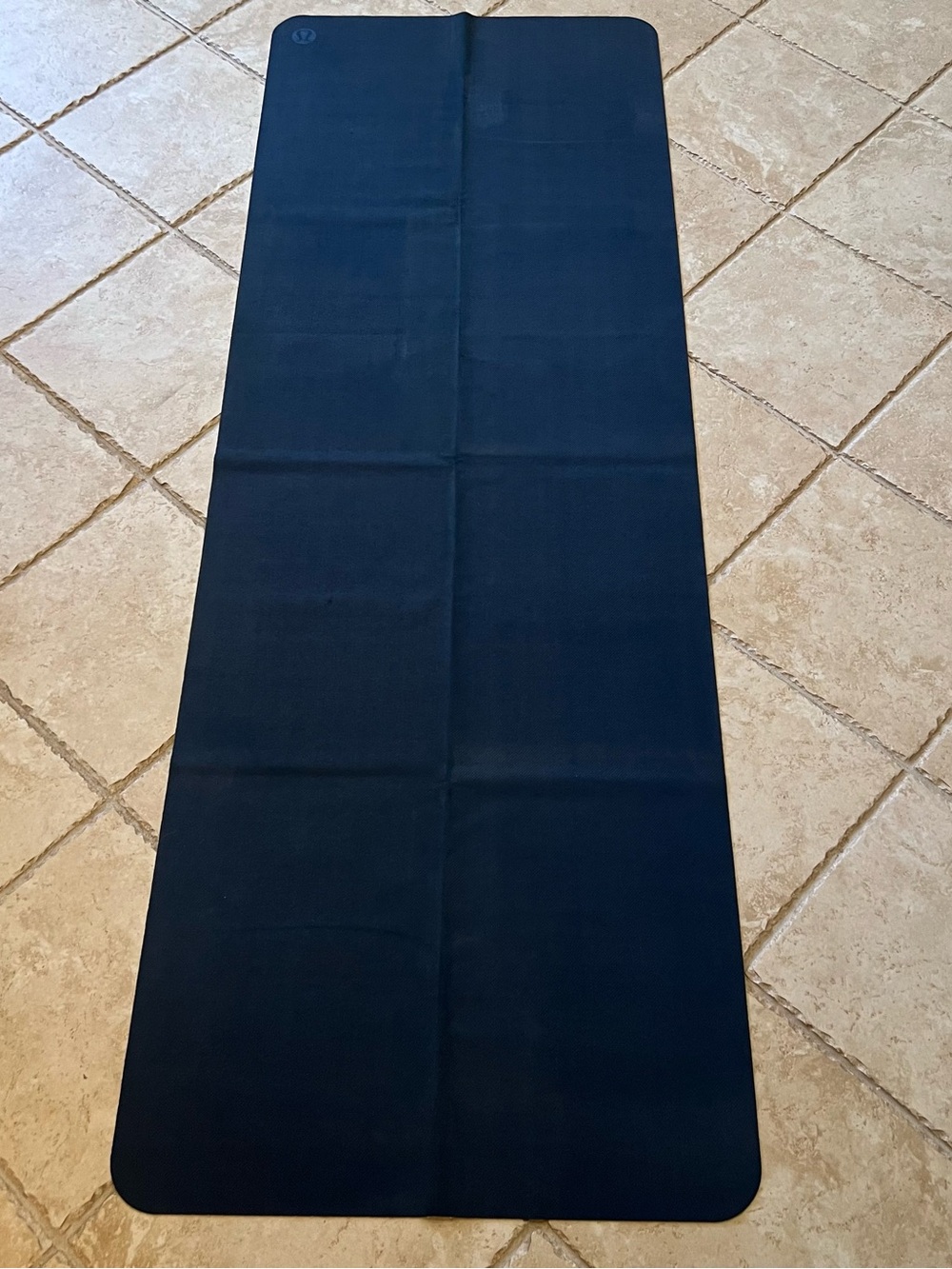 Lululemon  Navy 1.5 mm Thin Packable Foldable Grip Travel Mat